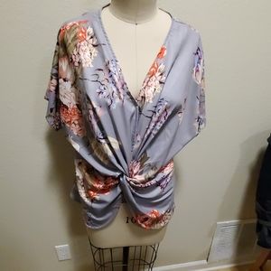 Floral knot Blouse
